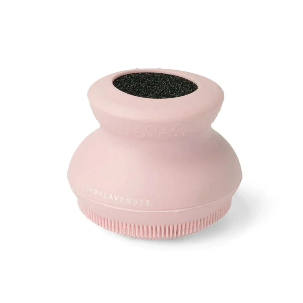 Lemon Lavender Silicone Shower Brush - Picture 2 of 3